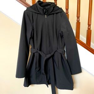 Covington XL black trench coat